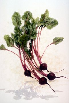 Jupiterimages/Comstock/Getty Images Beet greens are an excellent source of beta-carotene.