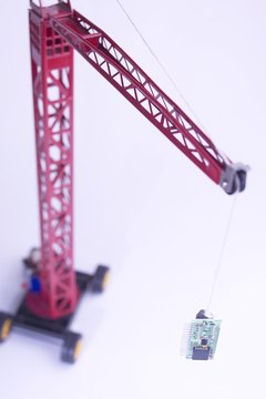 Toy cranes come in nearly every size, color and shape.