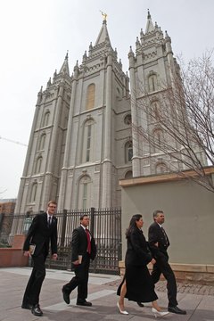 Mormons who receive disfellowship cannot enter the temple.