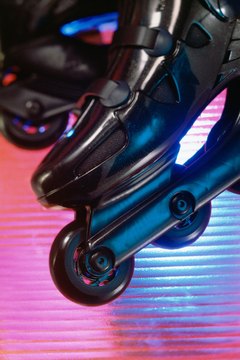 Jupiterimages/Photos.com/Getty Images Rollerblading can help you reach your fitness goals.