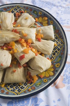 Jupiterimages/Comstock/Getty Images Tamales can be altered to fit into a healthy diet.