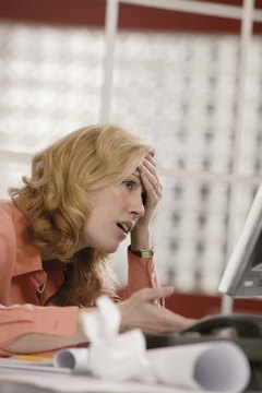 Comstock Images/Comstock/Getty Images Don't beat yourself up when you make a mistake; take action instead.
