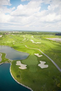 Each element of a golf course requires different skills and clubs to manage.