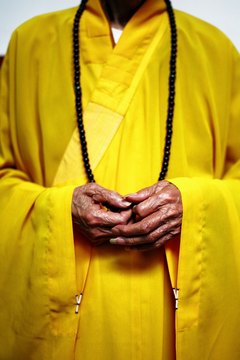A guru must be present for the ceremony of taking refuge.