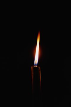 Some LaVeyan Satanists light a black candle during ritual ceremonies.