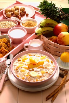 Stockbyte/Stockbyte/Getty Images Whole foods, such as fruits and nuts, contain valuable amounts of electrolytes.