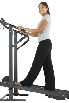 Photos.com/PhotoObjects.net/Getty Images Using the treadmill boosts calorie burning, but doesn't guarantee weight loss.