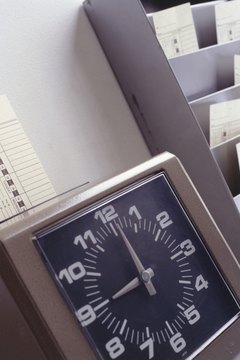 Ryan McVay/Photodisc/Getty Images Tracking an employee's hours helps you understand your financial responsibility toward him.