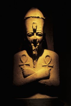 Ancient Egyptians preserved the bodies of the dead.