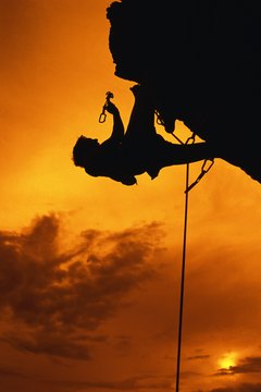 John Foxx/Stockbyte/Getty Images Good anchors are crucial for safety on big walls.
