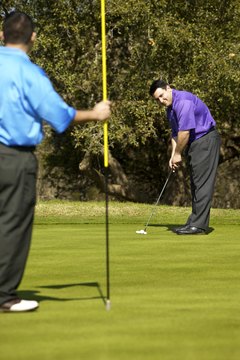 Putting out of order could violate the rules of golf etiquette.