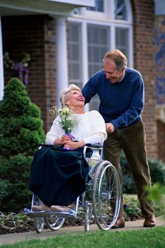 Thinkstock/Comstock/Getty Images A disabled person might qualify for a spousal Roth IRA.