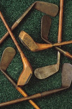 Beech and ash were commonly used to make golf clubs in the game's early days.