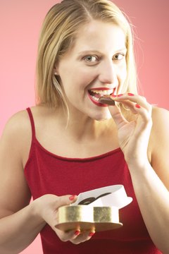 Hemera Technologies/AbleStock.com/Getty Images A little chocolate goes a long way toward boosting endorphins.
