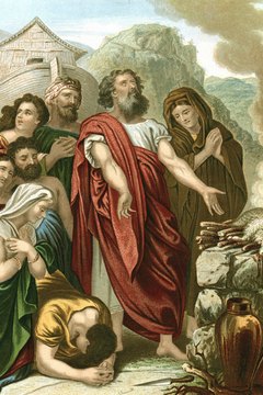 The King James Bible describes Noah's son Japheth as father of the gentiles.