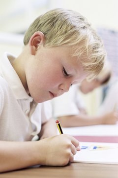 Perhaps your little scholar sees himself as a teacher one day.