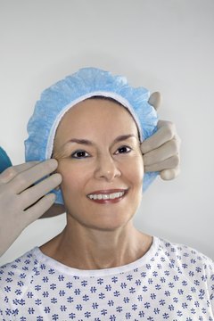 Thinkstock/Stockbyte/Getty Images Laser estheticians may help improve the look of fine lines and wrinkles.