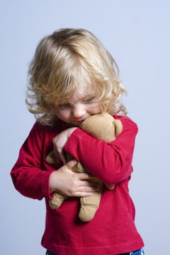 Provide toys for your child that increase the other senses like sound and touch.