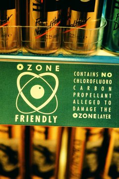 Many products are made without CFCs.