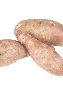 PhotoObjects.net/PhotoObjects.net/Getty Images Sweet potatoes can be enjoyed on a low-GI diet.