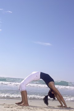 Pixland/Pixland/Getty Images Getting your upper back to bend is a challenge in backbends.