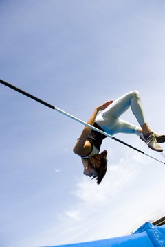 Jupiterimages/Pixland/Getty Images Explosive plyometric circuit training can increase your strength and jumping capabilities.