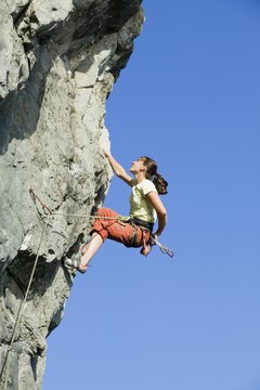 Jupiterimages/Comstock/Getty Images Balance training could give you better stability on the wall.