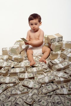 Jupiterimages/Photos.com/Getty Images Your new baby may qualify you for several different tax breaks.