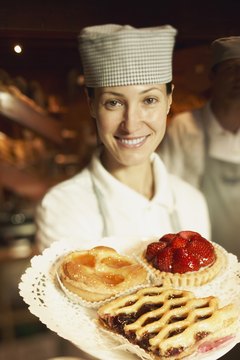 Jupiterimages, Brand X Pictures/Brand X Pictures/Getty Images Dress professionally for an interview at a bakery.