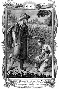The book of Ruth in the Bible showed God's grace to all people.