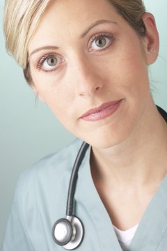 Hemera Technologies/AbleStock.com/Getty Images The training of an osteopath parallels that of an M.D. in length.