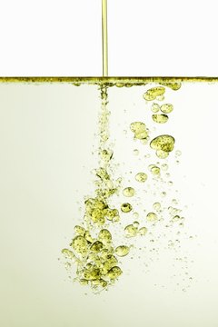Ryan McVay/Lifesize/Getty Images Bile is what allows fat to be digested in the watery juices of the small intestines.