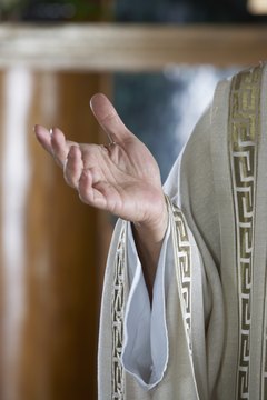 Catholic priests play a crucial role during funerals.