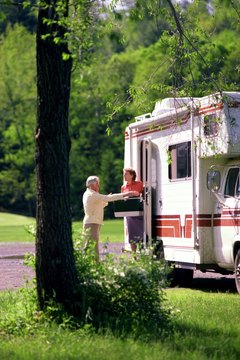 Jupiterimages/Photos.com/Getty Images A motor home can qualify as a second home, which can provide some tax benefits.
