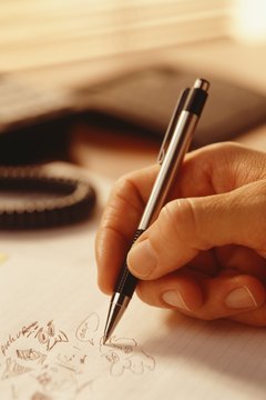Purposefully doodling small illustrations in your notes helps you "see" the information later.