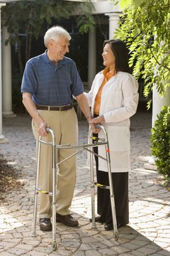 Comstock Images/Comstock/Getty Images Vestibular rehabilitation therapists help people overcome dizziness and vertigo.