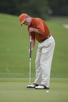 Long putters eliminate wrist movement and can improve your consistency on the greens.