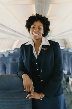 Digital Vision./Digital Vision/Getty Images Flight attendants are responsible for the safety of passengers first and foremost.