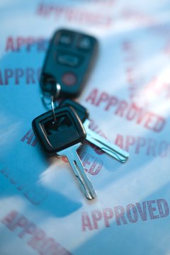 Comstock Images/Stockbyte/Getty Images Even with a co-signer, lenders will still look at your credit score.