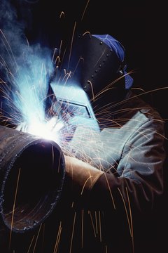 Digital Vision./Digital Vision/Getty Images Soldiers who receive specialized training in welding gain marketable skills that will come in handy if they return to civilian life.
