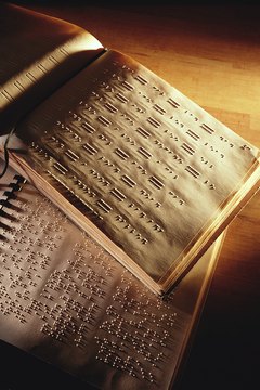 Stockbyte/Stockbyte/Getty Images If you send your child to school to learn Braille, you might be able to deduct the cost.