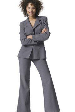 Photodisc/Photodisc/Getty Images The right pantsuit has executive style.