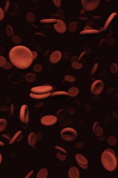 Chad Baker/Photodisc/Getty Images When you don't have enough iron in your body, it can result in a lower red blood cell count.