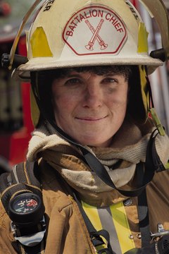 Photodisc/Photodisc/Getty Images NPQ certifications prepare firefighters to serve in fire stations all across the country.