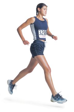 Photodisc/Photodisc/Getty Images Keep underarms dry to enjoy your run without the arm chafing.