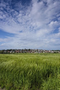 The urban fringe is the land where town meets country.