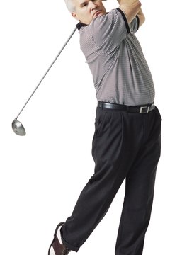A balanced follow-through is one sign of a swing with the proper tempo.