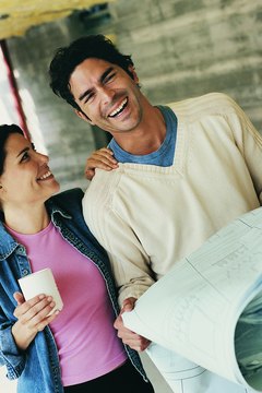 Digital Vision./Digital Vision/Getty Images The equity in your house can fund the cost of home improvements.
