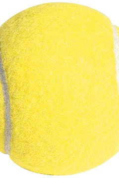 A tennis ball is a simple and inexpensive paintbrush adaption.