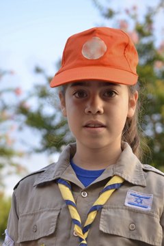 Young Girl Scout.